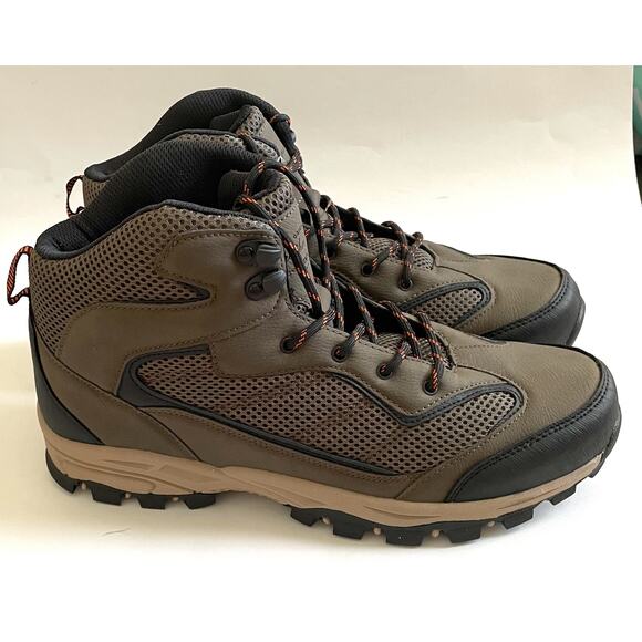 Weatherproof Vintage Brendan Hiking Boots Brown Men's Size 12 NEW - Picture 1 of 11